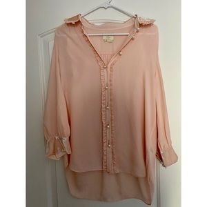 Kate Spade pink blouse